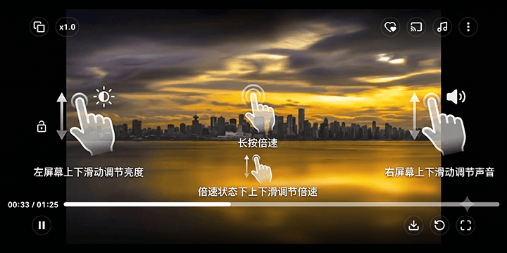 浏览器视频播放截图占位